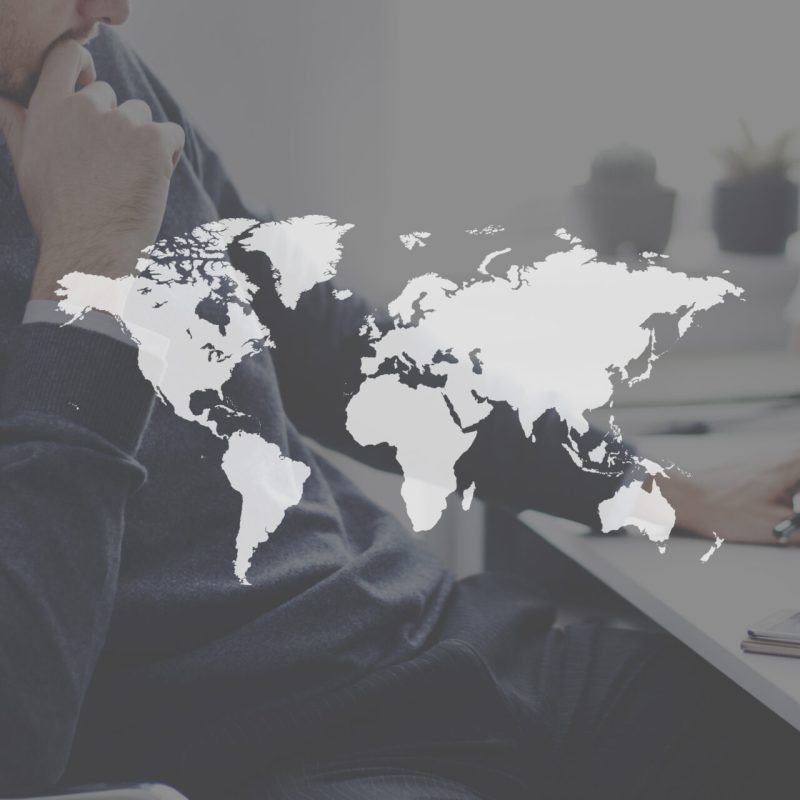 World Global Cartography Globalization Earth International Concept